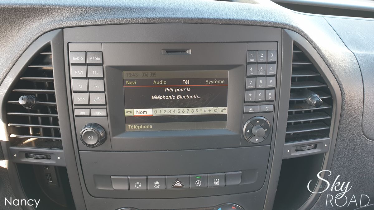 Location Mercedes Vito 5 places Nancy