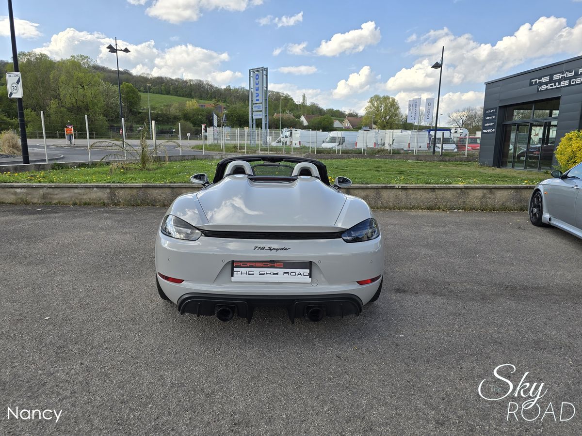 Porsche 718 Spyder 4.0 420cv FAP BVM6
