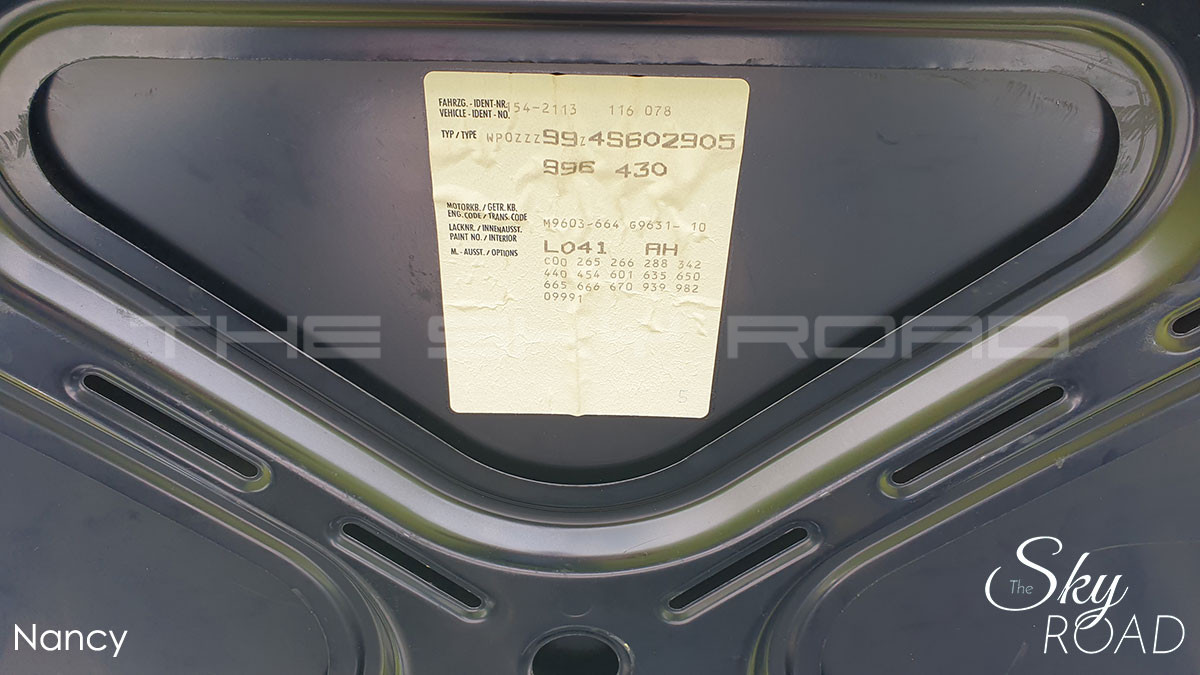 Porsche 996 4S 3.6 320cv