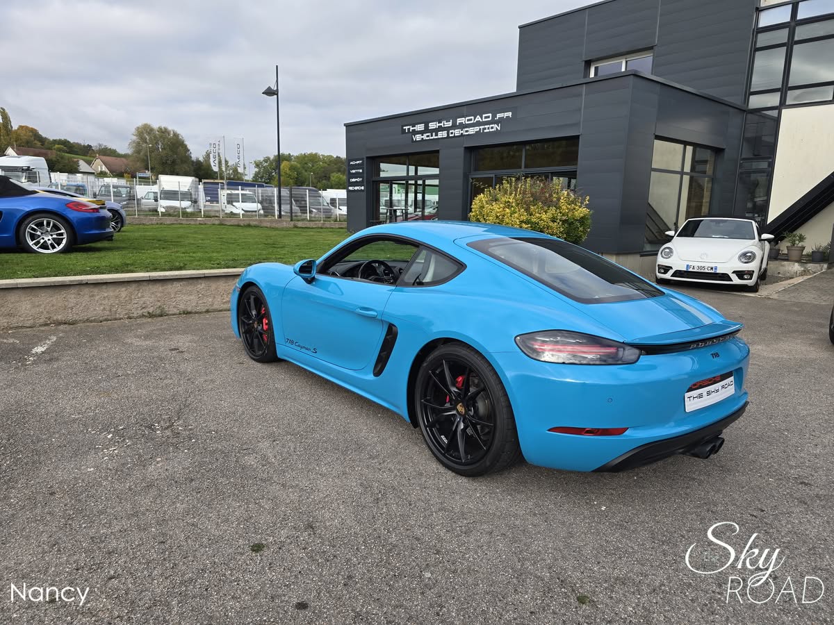 Porsche 718 Cayman S 2.5 350cv PDK7