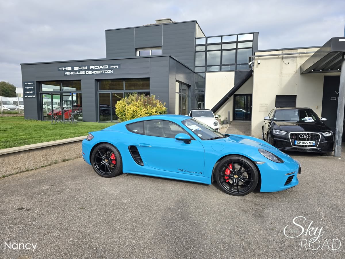 Porsche 718 Cayman S 2.5 350cv PDK7