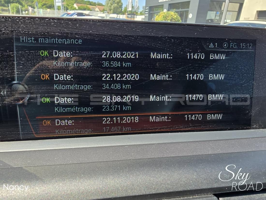BMW Série 1 F80 M140i Xdrive 3.0 360cv D2636L
