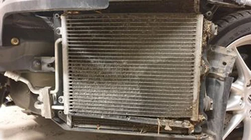Nettoyage radiateurs Porsche