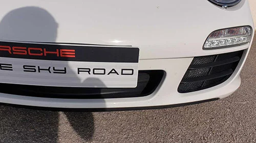 Nettoyage grilles Porsche