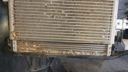 Nettoyage radiateurs Porsche