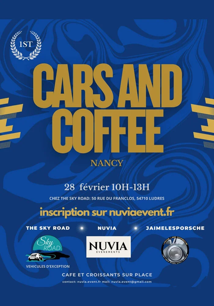 [Événement] Cars & Coffee 28 février 2026