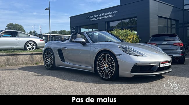 Porsche 718 Boxster S 2.5 350cv PDK7